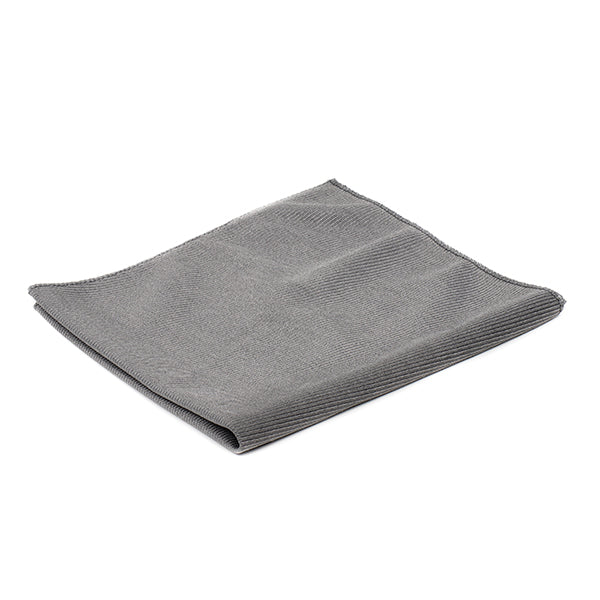 PoshLyf Microfiber Glass Cloth 35cm x 35cm Grey 250 GSM  (1 unit)