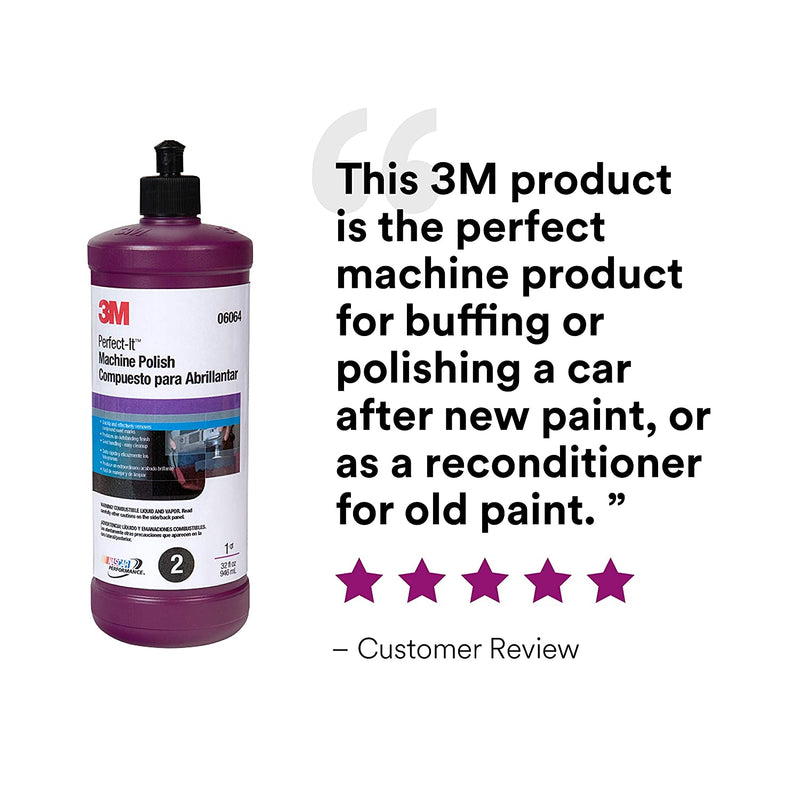 3M Perfect-It Machine Polish, 1 Quart